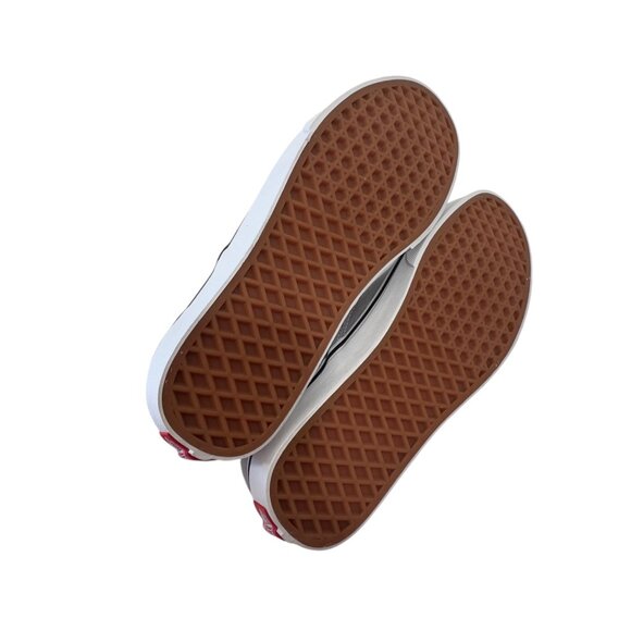 Vans Mens Unisex Classic Slip-On Sneakers Gray Size 8 Women SZ 9.5 - Picture 4 of 16